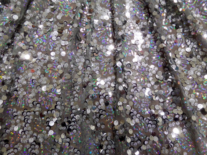 4.Silver-Grey Party Sequins